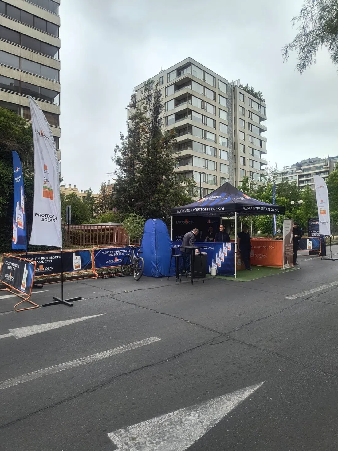 Costanera Andrés Bello — Ciclorecreovía, Santiago