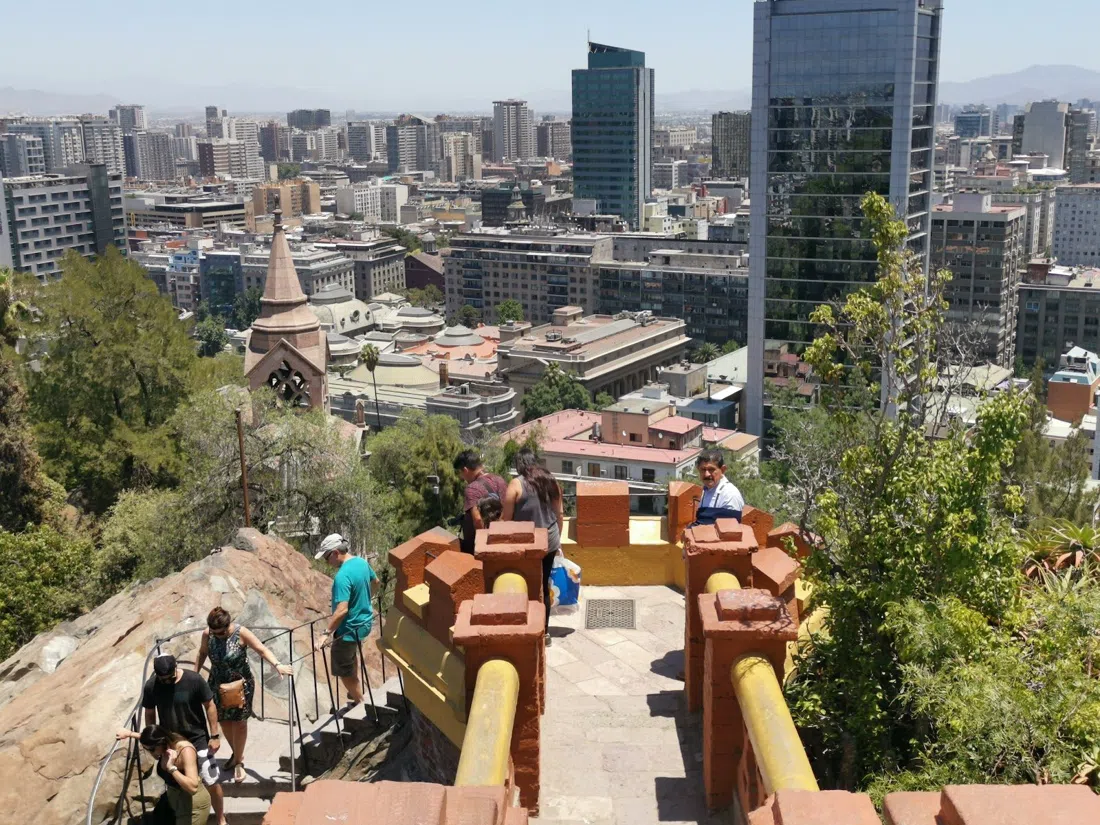 Cerro Santa Lucía, Santiago