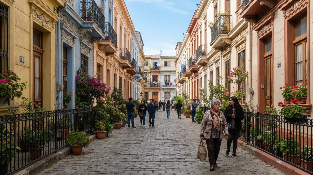 Barrio Yungay, Santiago: murales, cités y el trazado original más antiguo de la ciudad
